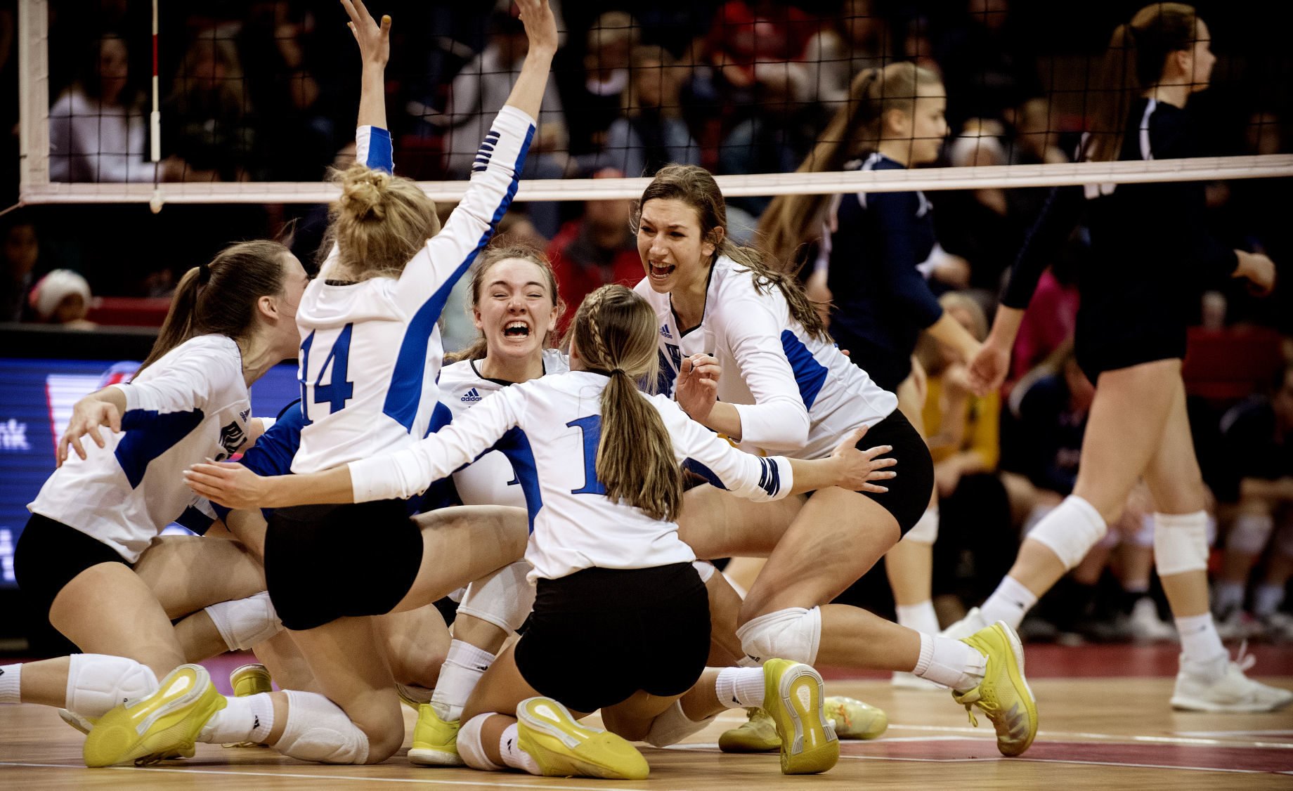 C-1 volleyball, Lincoln Lutheran vs. Wahoo, 11/10/18